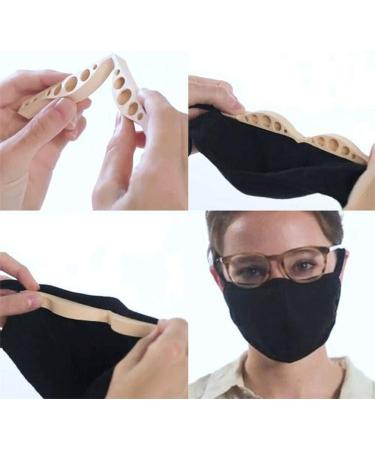 Accrol 5-Pack Fog-Free Mask Accessories | Silicone Anti-Fog Nose Bridge Pads for Glasses | Prevents Fogging | Gray - Buy Online on GoSupps.com