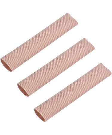 Healeved 15pcs Gel Toe Separators with Pressure Relief - Breathable Fabric Sleeves for Hammertoes, Bunions, and Toe Spreading - Pink (15X2.5X2.5CM) - Buy Online on GoSupps.com