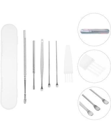 Milisten Ear Cleaning Kit: Stainless Steel Nose Piercing & Ear Wax Removal Set - Buy Online on GoSupps.com