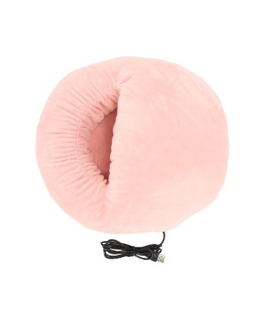 Soft Washable USB Heated Foot Warmer - Electrical Foot Warmers for Home | Perfect Gift in Hell-Pink - Buy Online on GoSupps.com