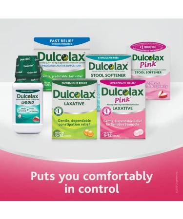 Dulcolax Laxative Tablets for Women 5 mg - 75 Tabs (3 Pack) | Gentle Constipation Relief - Buy Online on GoSupps.com