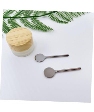 MAGICLULU Eye Cream Stick Face Cream Spoon Beauty Product Scoop Reusable Spoon Face Spoon Moisturizer Applicator Cosmetic Spoon Beauty Scooper Makeup Spoon Metal Skincare Tools Lotion Spoon 7.00X2.10X1.00CM Silver - Buy Online on GoSupps.com