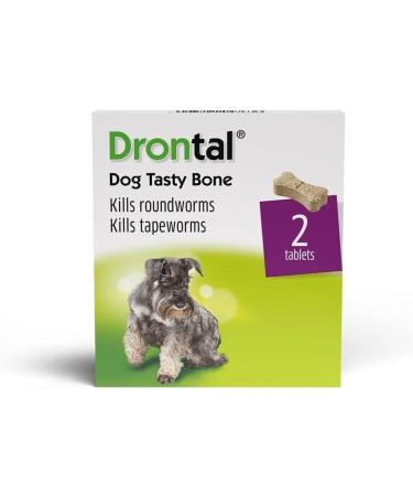 RS Pet Bayer Drontal Worming Tablet for Dogs Pack of 2 tablets Big - Buy Online on GoSupps.com