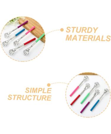 Moluckfu 5-Piece Telescopic Back Scratcher Set - Ultimate Body Itch Relief Tool for Adults - Buy Online on GoSupps.com