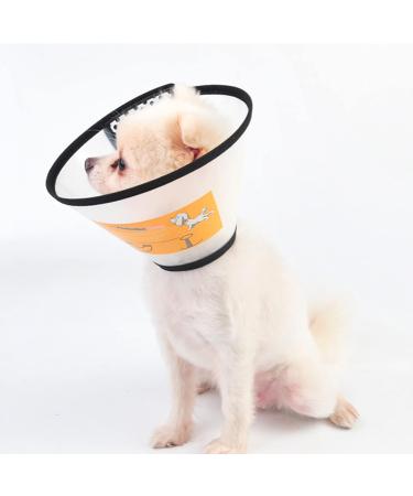 Adjustable Pet Cone Collar for Large Dogs | Lightweight Elizabethan Protective Collar (43.5-50CM) - Shop Now! - Buy Online on GoSupps.com