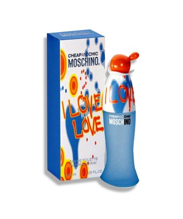MOSCHINO I Love Love Cheap and Chic For Women. Eau De Toilette Spray 1.7 Ounces (Pack of 2) I Love Love Moschino 1.7 Fl Oz (Pack of 2) - Buy Online on GoSupps.com