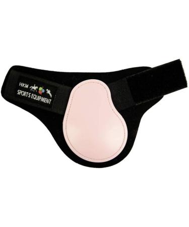 HKM Fetlock Boots Softopren for Hind Legs - Baby Blue/Black - Ideal for Thoroughbred & Warmblood - Buy Online on GoSupps.com