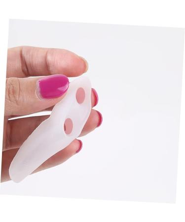 2pcs Silicone Gel Curly Gel Tailors Bunion Toe Spreaders - Bunions & Hammer Toe Separators for Orthotic Straightening and Protection - Men's Isolation - Buy Online on GoSupps.com
