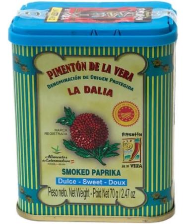 LalolaGourmet- Spanish Smoked Paprika - Sweet and Hot - Set 2 tins x 70 g - Premium Gourmet Quality Spices - Produced in the famous region of LA VERA -D.P.O. - The Authentic Spanish Taste - Buy Online on GoSupps.com
