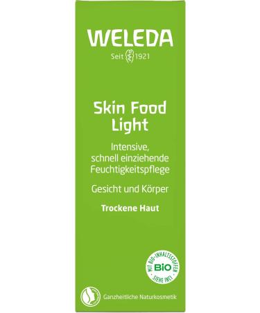 Weleda Bio Skin Food Light Moisture Cream & Lip Butter Bundle - Natural Lip Care for Dry Lips with Beeswax & Sunflower Oil | Shop Now! - Buy Online on GoSupps.com