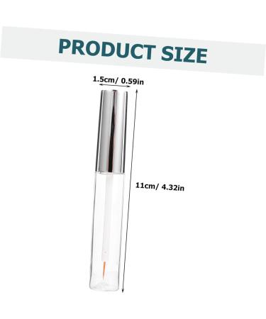 Healeved 10 Pcs Mascara Bottles for Essential Oils Empty Mascara Tube Mascara Tubes Empty Mascara Tube Vial 1 g (Pack of 1) Transparentx2pcs - Buy Online on GoSupps.com