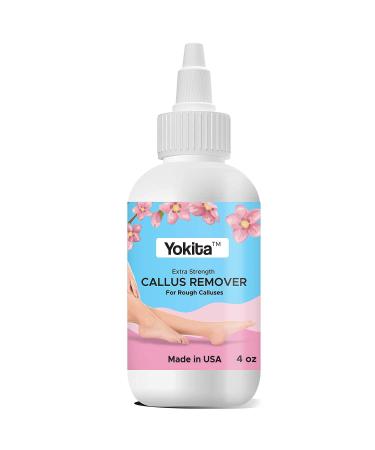 Yokita Professional Callus Remover Gel for Feet Extra Strength  For Rough Calluses (1 Bottle) (4 ounce)