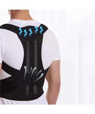 DFHBFG Correct Scoliosis Artifact Hunchback Orthotic Man Straight Back Invisible Female Orthotic with The Elderly(Size:X-Large) X-Large D - Buy Online on GoSupps.com