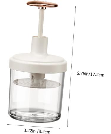 Healeved Face Wash Bubble Maker Oil for Face Foam Bubble Maker Foam Whip Maker Cleaning Tool Hand Soap Foam Face Facial Cleanser Whip Foam Soap White Cleansing Foam Bottle Travel Pp 17.2X8.2X17.2CM White - Buy Online on GoSupps.com