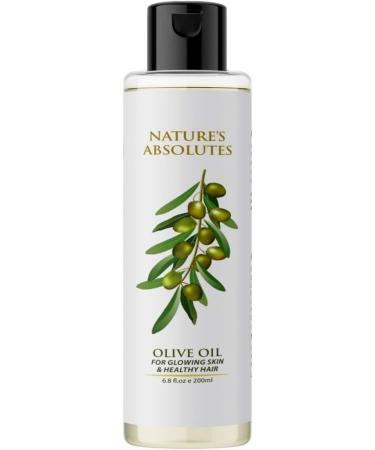 Nature's Absolutes Olive Carrier Oil 200ml - Premium Quality for Skincare & Haircare | International Shipping - Buy Online on GoSupps.com