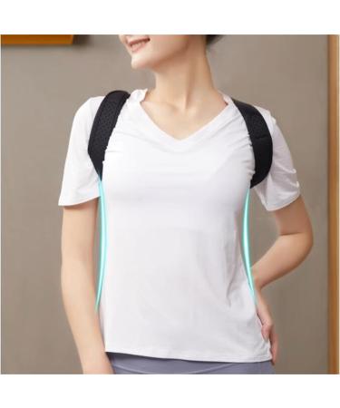 mdlian Straight back underwear back correction artifact hunchback orthotic adult thin adult (Color : D Size : Medium) Medium D