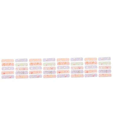 FOMIYES 4 Boxes Cartoon Waterproof Sticker Scrapes Woven Body Tape Travel Strip Cute Corn Plasters Plaster Bandages Water Proof Medical Glue Dressing Child