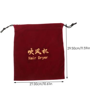 SOESFOUFU 3 Pcs Hair Dryer Storage Bag Drawstring Storage Bag Drawstring Hair Dryer Bag Drawstring Bags Fabric - Buy Online on GoSupps.com