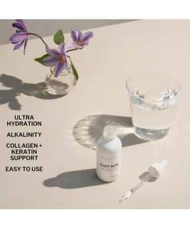 Sakara Beauty Water Drops 2-2oz Bottles | Hydrating Ionic Trace Minerals for Collagen & Keratin Support - 60 Servings, pH Balancing, Vegan - Buy Online on GoSupps.com