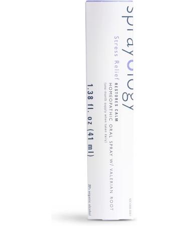 StressRelief Homeopathic Oral Spray - Natural Vegan Stress Relief | Gluten-Free Lactose-Free | 30-Day Supply - Buy Online on GoSupps.com