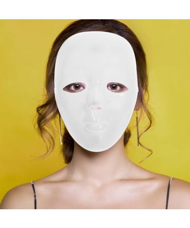 Luxshiny DIY Full Face Mask - 2 Pack Paintable Papier M ch Masquerade & Cosplay Masks for Mardi Gras Parties | Craft Your Own Unique Costumes - Buy Online on GoSupps.com