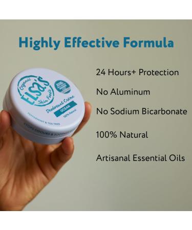 Elsa's Organic Skin Foods - Deodorant Cream - Ocean - Buy Online on GoSupps.com