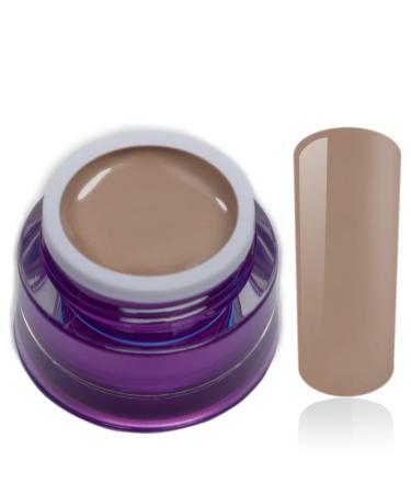 Color Gel Beige Nude Parfait Uv Led Nail Gel Studio Quality Color Gel RM Beautynails 1 Pack (1x 5ml)