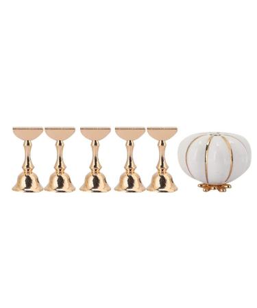 Nail Tip Holder Magnetic Exquisite and Beautiful Ladies for Home (White)