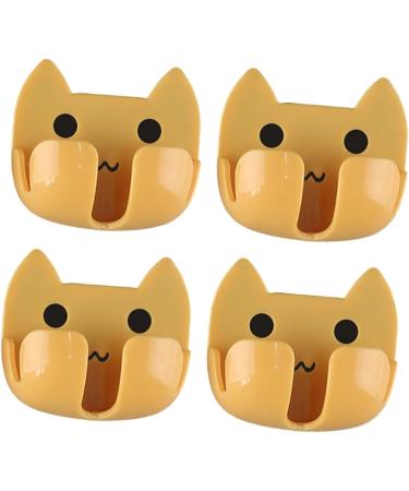 Alipis 12 Pcs Towel Hooks - Cute Yellow Wall Hooks for Razor Holder | 6.5x6cm Design - Perfect for Home Organization - Buy Online on GoSupps.com