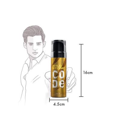 Wild Stone Code Gold Body Perfume Spray for Men 120ml - Buy Online on GoSupps.com