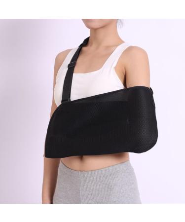 Adjustable Arm Sling for Shoulder Support - Breathable Elbow Brace & Comfortable Neck Wrist Relief - Ideal for Sleeping & Recovery - Buy Online on GoSupps.com