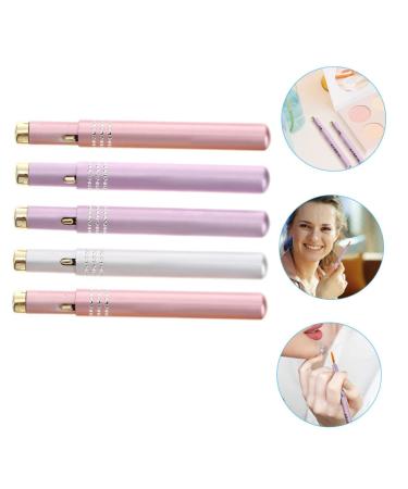 25 Pcs Retractable Lip Brush Set - Portable Cosmetic Lipstick Applicator & Exfoliating Makeup Tool - Assorted Colors - Buy Online on GoSupps.com