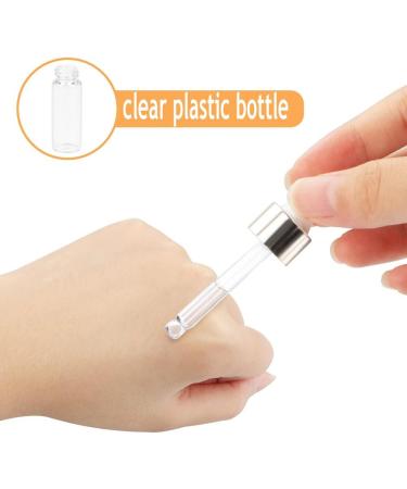 5Pcs Transparent Dropper Bottle 10ML Plastic Eye Dropper Bottles for Essential Oil Pipette Refillable - with Measured Pipette Funnel and Labels (White + Gold Cap) 10ml White + Gold Cap - Buy Online on GoSupps.com