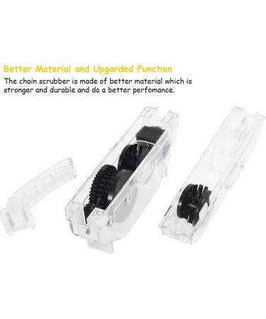 UILB Bike Chain Scrubber Set - 10oz Cleaning Agent & Brush Kit for Bicycle Chain and Gear Wheel - Buy Online on GoSupps.com