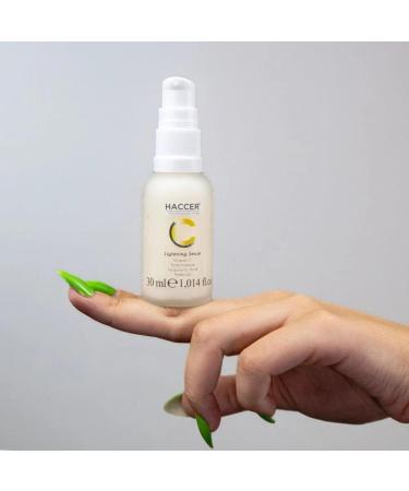Lightening Skin S rum 30 ml Vitamine C niacinamide acide hyaluronique et pr biotique Hydratant protecteur et r ducteur pour la peau s rum claircissant claircissant 30 ml (Lot de 1) - Buy Online on GoSupps.com