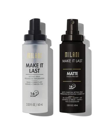 Milani Setting Spray Long Lasting & Charcoal Matte