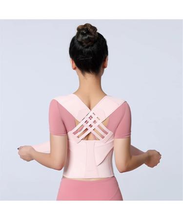 ZCLNYVGJ GUOWGANG Adjustable Back Posture Corrector Belt Women Men Prevent Slouching Posture Straps Clavicle Support Brace good (Beige M) - Buy Online on GoSupps.com