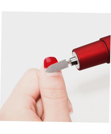 POPETPOP 1set Grinding Head Set Nail Art Drill Bits Xmas Nail Drill Bits Nail Grinding Heads Under Nail Cleaner Tool Rotary Tool Bits Manicure Drill Bit Pedicure Tungsten Steel Head - Buy Online on GoSupps.com
