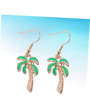 NOLITOY Women's Green Dangle Earrings - Miss Beautiful Women's Ear Jewelry - Buy Online on GoSupps.com