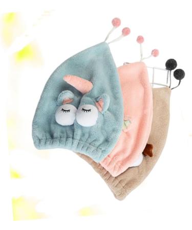 MAGICLULU 3pcs Water Absorption Hat Hair Dry Hair Cap Head Towel Speedy Dry Head Scarves Showercap Shower Cap Bathroom Accessories Kerchief Head Coverings Absorbent Cap Quick Dry - Buy Online on GoSupps.com