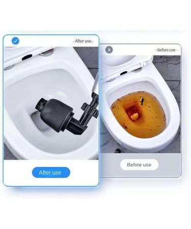 High Pressure Toilet Plunger & Drain Clog Remover Tool - Heavy Duty No Battery Required - Ideal for Toilets Bathroom Sewer and Pipes - Buy Online on GoSupps.com