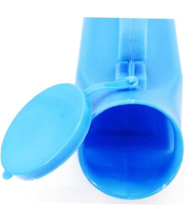 Urine Bottle Male Portable Urinal Pee Bottles Home Urinal Potty Thick Firm Urine Bottle with Lid for Men 1l Blue - Buy Online on GoSupps.com