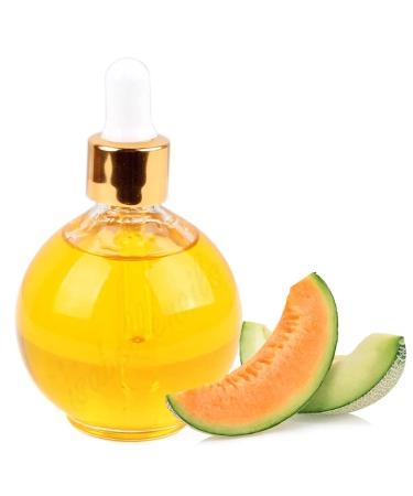 Isabellenails Cuticle Oil Huile nourrissante pour ongles et cuticules 75 ml avec huile d'amande et vitamine E pour ongles naturels ou en gel soin des cuticules (melon)