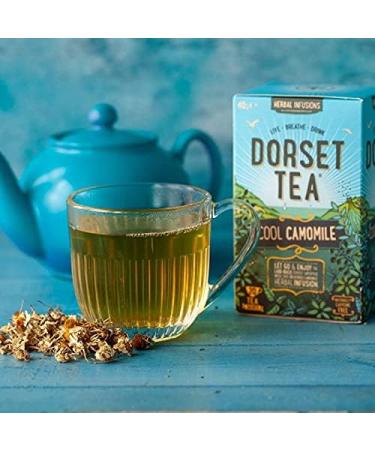 Dorset Tea Cool Camomile Tea Bags - 80 Count, Caffeine Free Herbal Tea - Buy Online on GoSupps.com