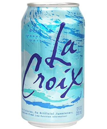 La Croix Pure Flavored Sparkling Water, 12 oz Can (Pack of 15 - 180 Oz Total) - Buy Online on GoSupps.com