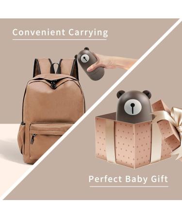 Baby Nail Clippers Set - Newborn Infant Nail Care Kit for New Parents Gift - Bear Coffee Design - Buy Online on GoSupps.com