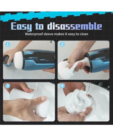 HPXNBKKS Portable Men's Multi-Mode Fitness Equipment with Starry Sky Light USB Fast Charging Multi-Frequency - Buy Online on GoSupps.com