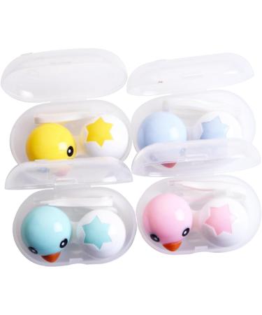 Buy SOLUSTRE 12 PCS Contact Lens Cases - Durable Duck Design Lens Holders for Travel & Storage | International Shipping Available - Buy Online on GoSupps.com