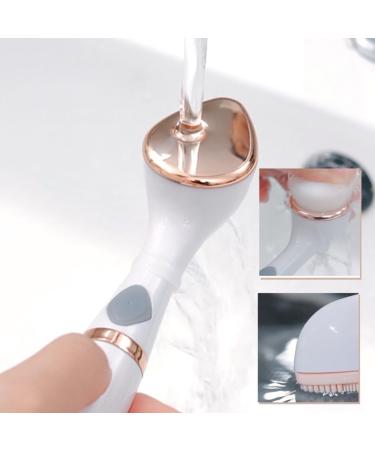 POPETPOP 1 Set Washing Device Face Washing Brush Electric Face Cleanser Face Massage Brush Electric Facial Cleaner Deep Pore Cleanser Electric Facial Brush Nose White Abs Deep Cleaning - Buy Online on GoSupps.com
