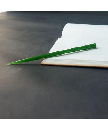 Green Hetian Jade Hair Stick - Vintage Chinese Hair Accessory for Women and Girls - Buy Online on GoSupps.com